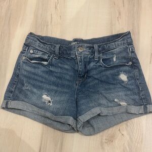 Old Navy Women's Distressed Blue Jean Shorts